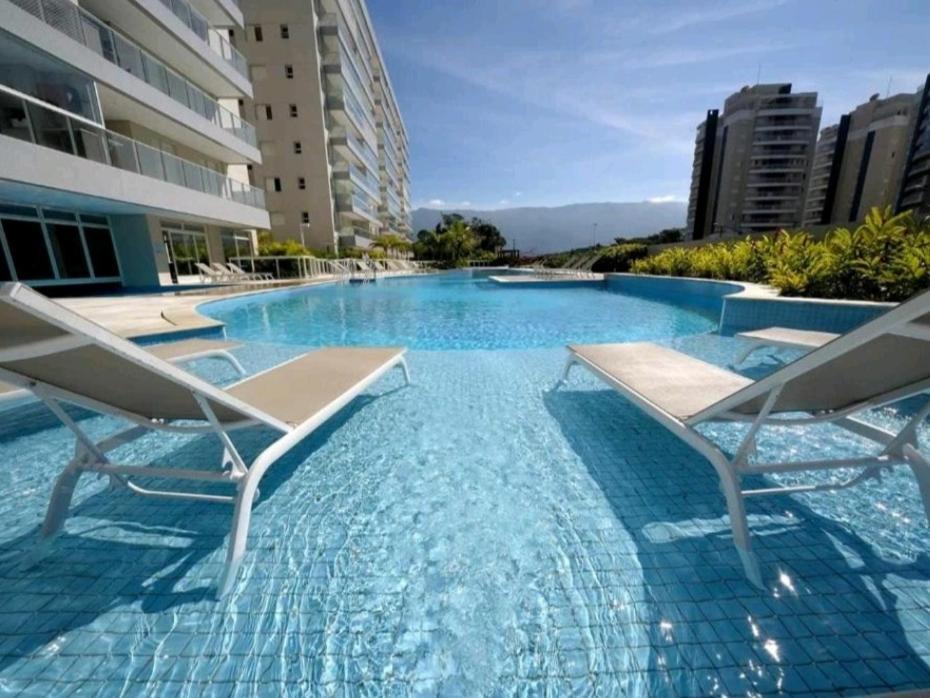 Apartamento Praia Bertioga Frente Mar Lejlighed Eksteriør billede
