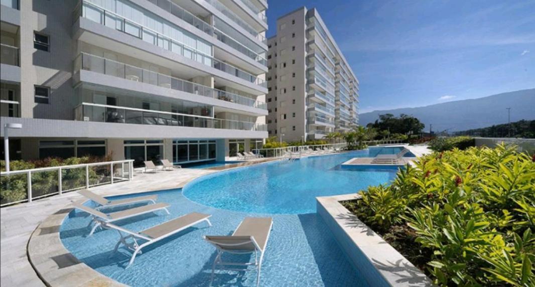 Apartamento Praia Bertioga Frente Mar Lejlighed Eksteriør billede