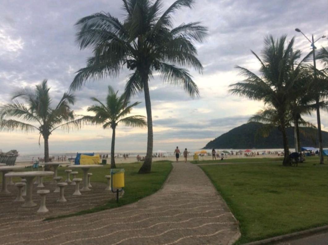 Apartamento Praia Bertioga Frente Mar Lejlighed Eksteriør billede